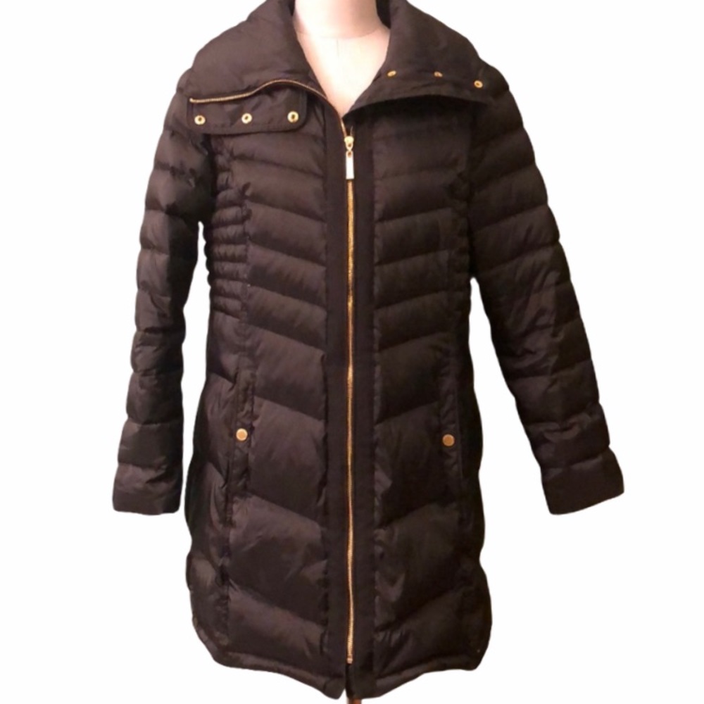 Ellen Tracy black down jacket size XL